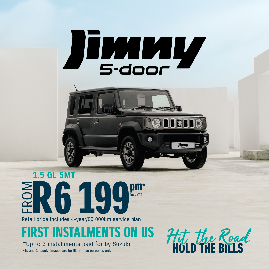 Jimny 5 Payment Holiday Promo