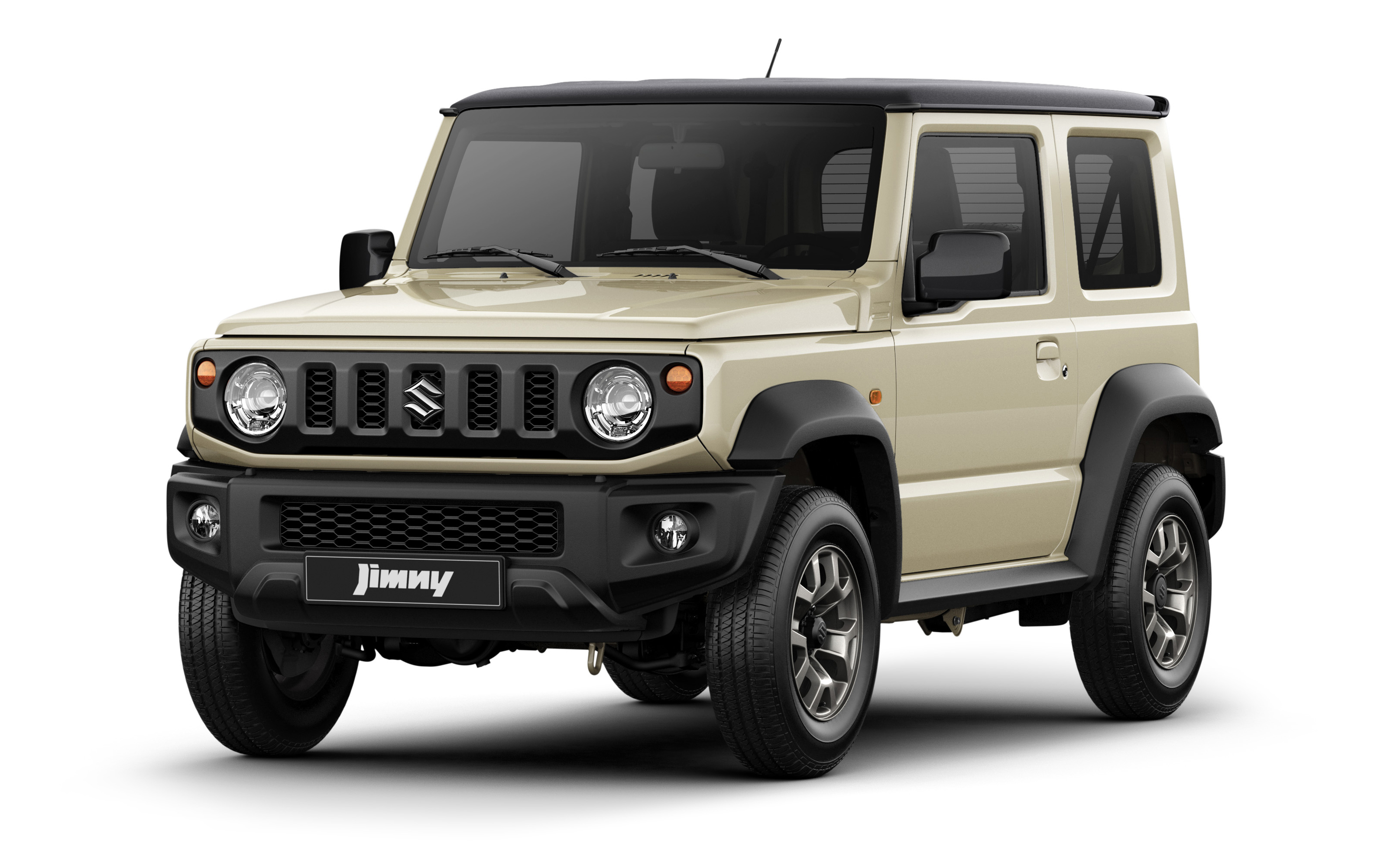 Jimny 3DR Chiffon Ivory & Midnight Black Pearl