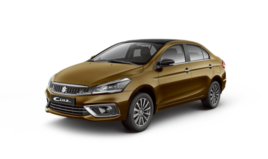 Ciaz - Dignity Brown Metallic with Midnight Black Roof
