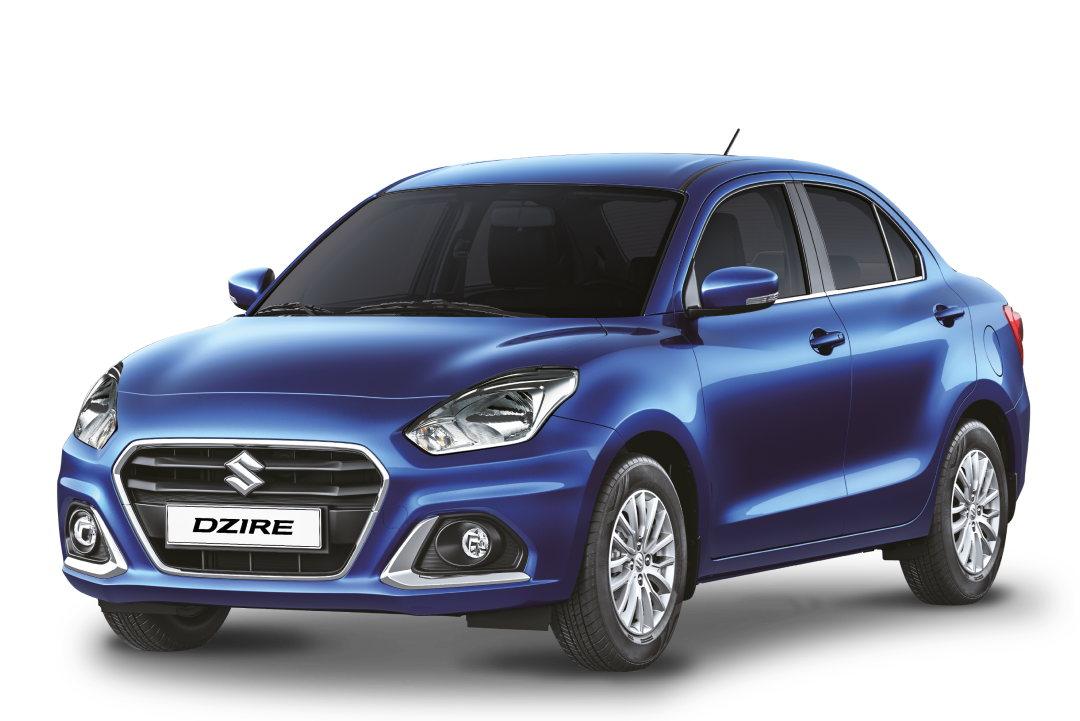 Dzire car showcase